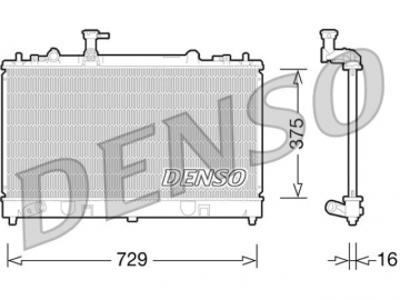 Engine Radiator DRM44028 (Denso)