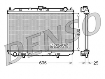 Engine Radiator DRM46016 (Denso)