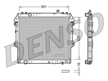 Engine Radiator DRM50038 (Denso)
