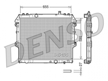 Engine Radiator DRM50039 (Denso)