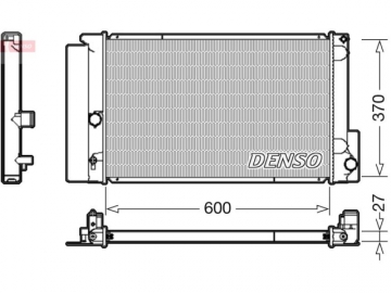 Радиатор двигателя DRM50087 (Denso)