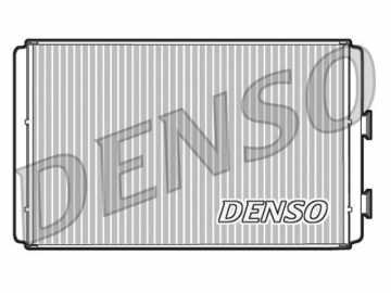 Cabin heater radiator DRR07003 (Denso)