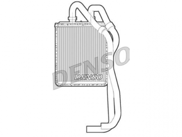 Cabin heater radiator DRR12021 (Denso)