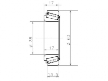 Підшипник EC41025H106 (NTN-SNR)