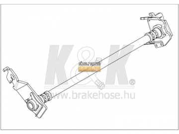 Brake Hose FT0583 (K&K)