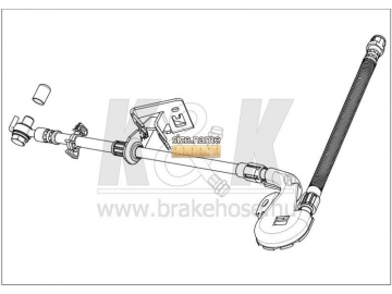 Brake Hose FT0928 (K&K)