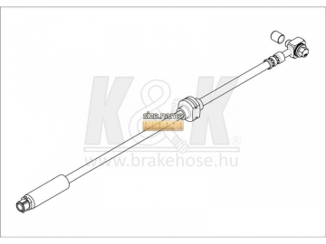 Brake Hose FT0936 (K&K)