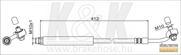 Brake Hose FT1356 (K&K)