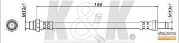 Тормозной шланг FT1467 (K&K)