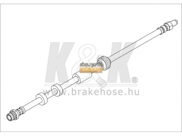 Brake Hose FT1468 (K&K)