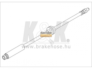Brake Hose FT1470 (K&K)