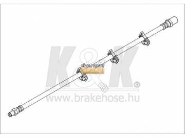 Brake Hose FT1491 (K&K)