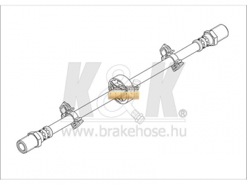Brake Hose FT1492 (K&K)