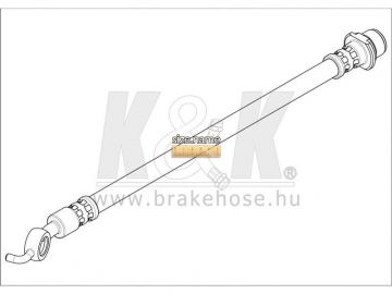 Brake Hose FT1500 (K&K)