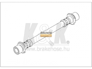 Brake Hose FT1502 (K&K)