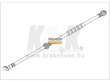 Brake Hose FT1545 (K&K)