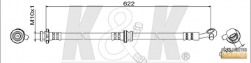Тормозной шланг FT1546 (K&K)