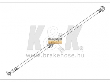 Brake Hose FT1547 (K&K)