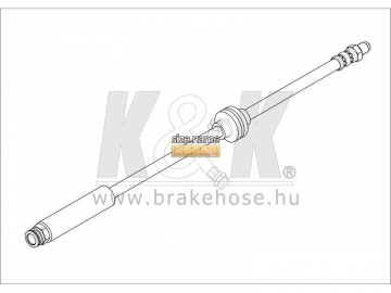 Brake Hose FT1548 (K&K)