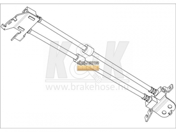 Brake Hose FT1558 (K&K)