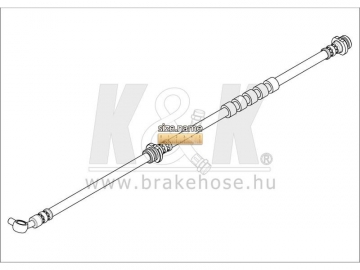 Brake Hose FT1559 (K&K)