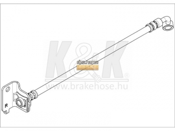 Brake Hose FT1566 (K&K)