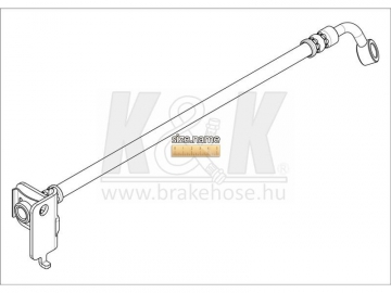 Brake Hose FT1567 (K&K)
