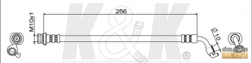 Тормозной шланг FT1568 (K&K)