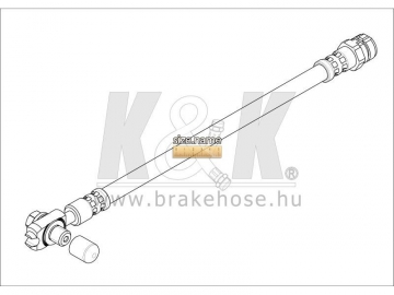 Brake Hose FT1577 (K&K)