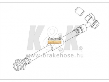Brake Hose FT1585 (K&K)