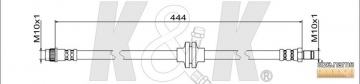 Тормозной шланг FT1587 (K&K)