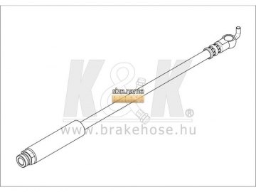 Brake Hose FT1630 (K&K)