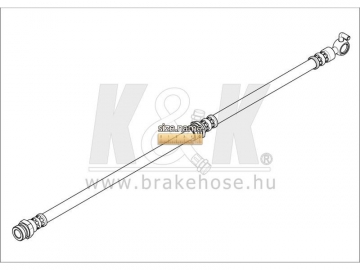 Brake Hose FT1632 (K&K)