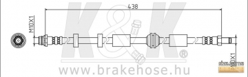 Тормозной шланг FT1641 (K&K)