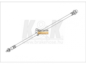 Brake Hose FT1645 (K&K)