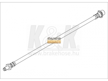 Brake Hose FT1652 (K&K)