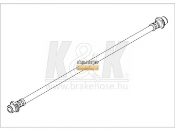 Brake Hose FT1662 (K&K)