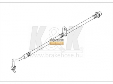 Brake Hose FT1722 (K&K)