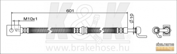 Brake Hose FT1738 (K&K)