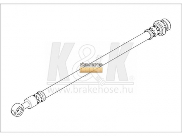 Brake Hose FT1743 (K&K)