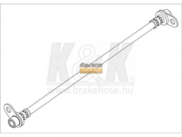 Brake Hose FT1744 (K&K)