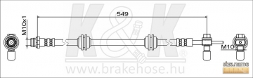 Brake Hose FT1753 (K&K)