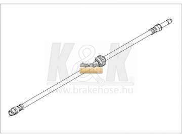 Brake Hose FT1773 (K&K)