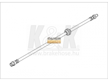 Brake Hose FT1775 (K&K)