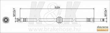 Brake Hose FT1811 (K&K)