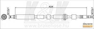 Brake Hose FT1815 (K&K)