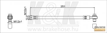 Brake Hose FT1830 (K&K)