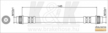 Brake Hose FT1838 (K&K)