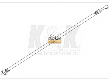 Brake Hose FT1845 (K&K)