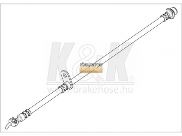 Brake Hose FT1890 (K&K)